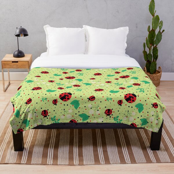 Item preview, Plants and Ladybird Pattern designed and sold by smalladventures.