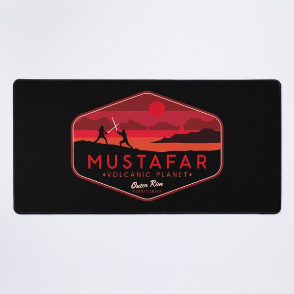 Vista previa del artículo con la obra «Mustafar», diseñado y vendido por CARSERANO.