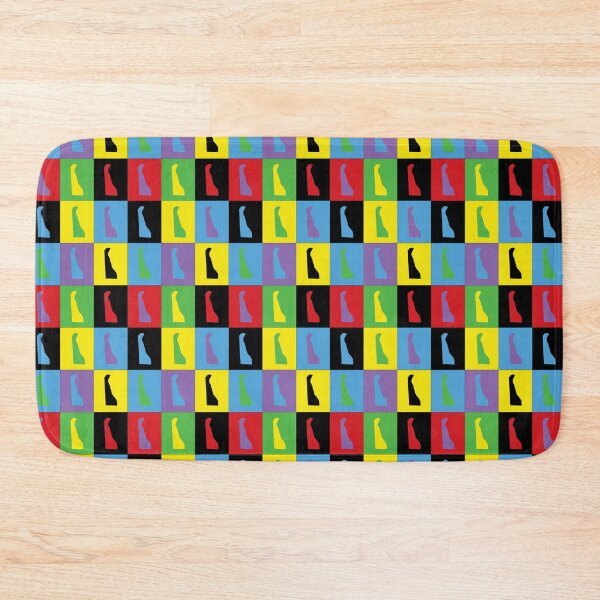 Item preview, Delaware Pop Art State Pattern designed and sold by ValeriesGallery.