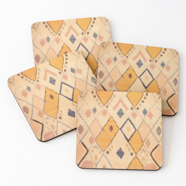 Item preview, Moroccan Berber Rug Design No.72 - Yellow designed and sold by Zoltan Ratko.