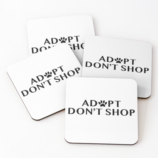 Item preview, Adopt Don't Shop Rescue Animals Sticker designed and sold by Kara’s Creations.
