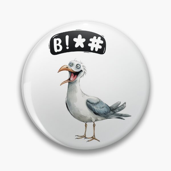 Aperçu de l'œuvre Screaming bird %@!! créée et vendue par BlackOwlCreate.