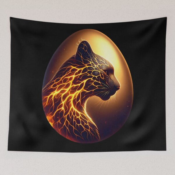 Item preview, Puma's Cracked Vigor: Unveiled Strength designed and sold by AI-Only Creations.