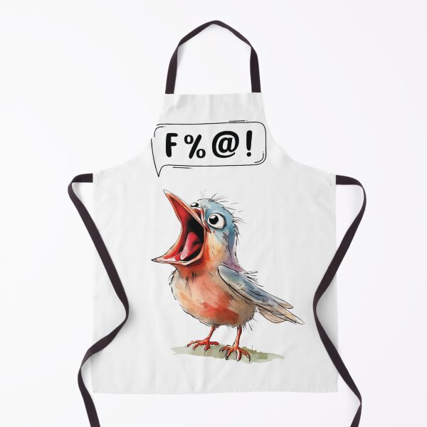 Item preview, Screaming bird %@!! designed and sold by BlackOwlCreate.
