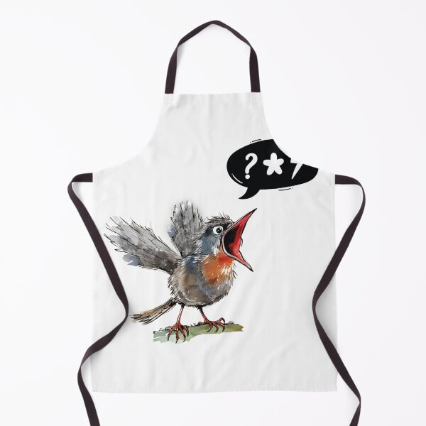 Item preview, Screaming bird %@!! designed and sold by BlackOwlCreate.