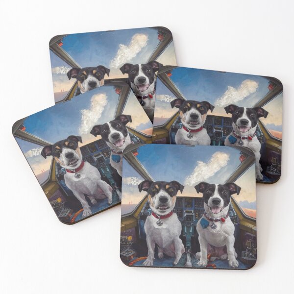 Item preview, Two dogs in the cockpit designed and sold by M-Y-A-R-T-.