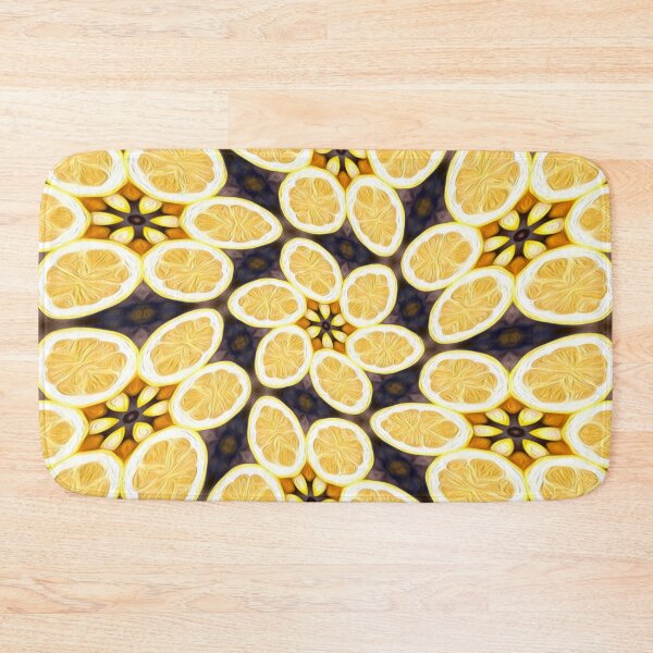 Item preview, Lemon Floral Patterns designed and sold by Patternflower.