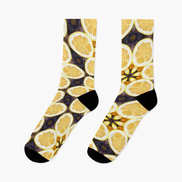 Item preview, Lemon Floral Patterns designed and sold by Patternflower.