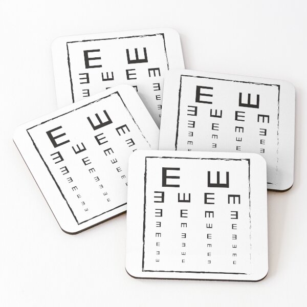Item preview, funny eye exam designed and sold by A Simple  Day..