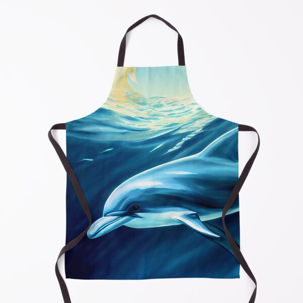 Item preview, Dolphins Waves - Ocean Vacation designed and sold by FlowersColorful.