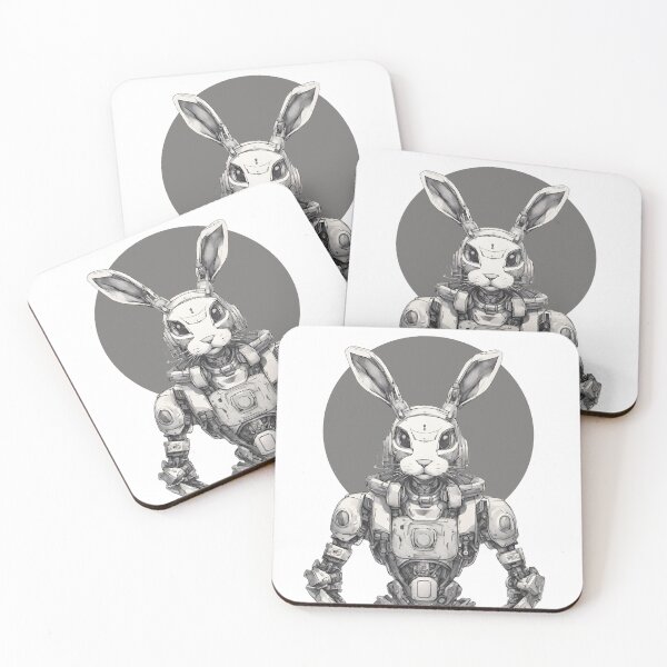 Item preview, ROBOT RABBIT designed and sold by bahiko.