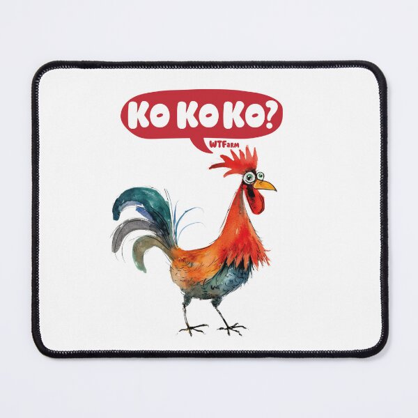 Item preview, WTFarm ! ROOSTER designed and sold by BlackOwlCreate.