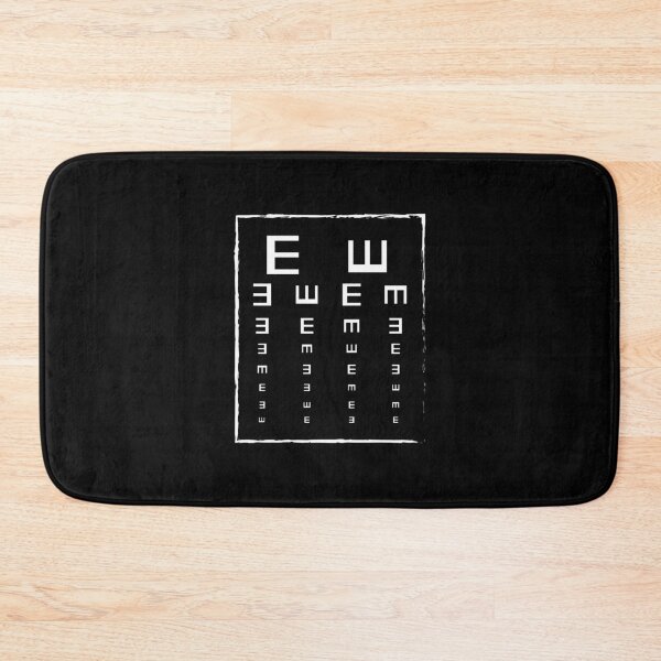 Item preview, funny eye exam-white designed and sold by A Simple  Day..