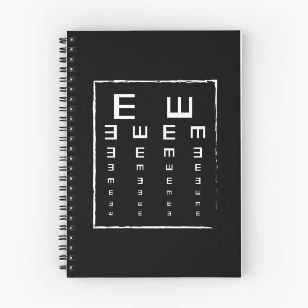 Item preview, funny eye exam-white designed and sold by A Simple  Day..