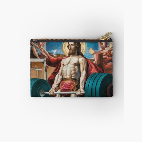 Item preview, "Jesus deadlifter". JESUS KEEPING FIT designed and sold by Obinne.