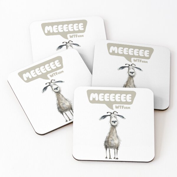 Item preview, WTFarm ! GOAT designed and sold by BlackOwlCreate.