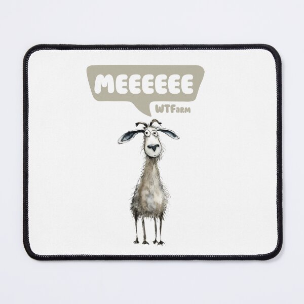 Item preview, WTFarm ! GOAT designed and sold by BlackOwlCreate.