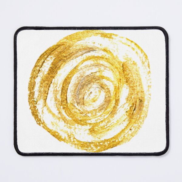 Item preview, Gold metallic circle texture designed and sold by bokasin.