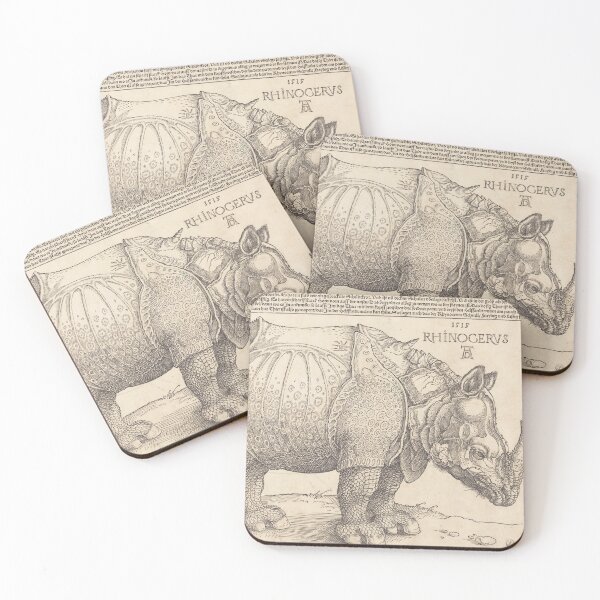 Item preview, The Rhinoceros (1515) - Albrecht Durer designed and sold by SALON DES ARTS.