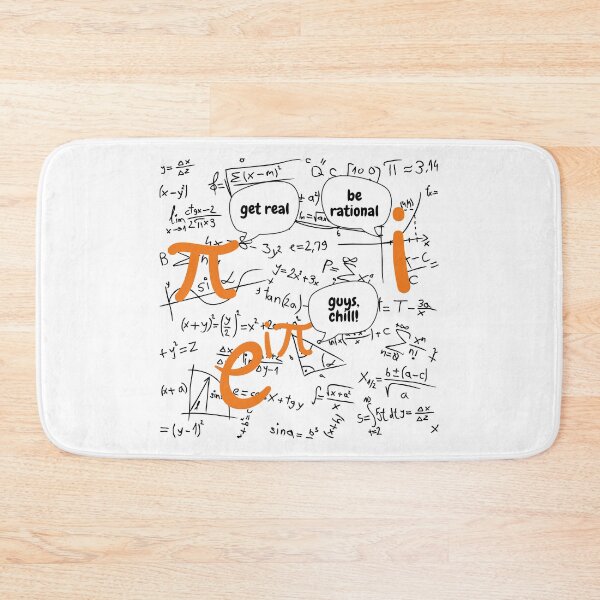 Item preview, get real, be rational, funny design for math lovers designed and sold by NoetherSym.