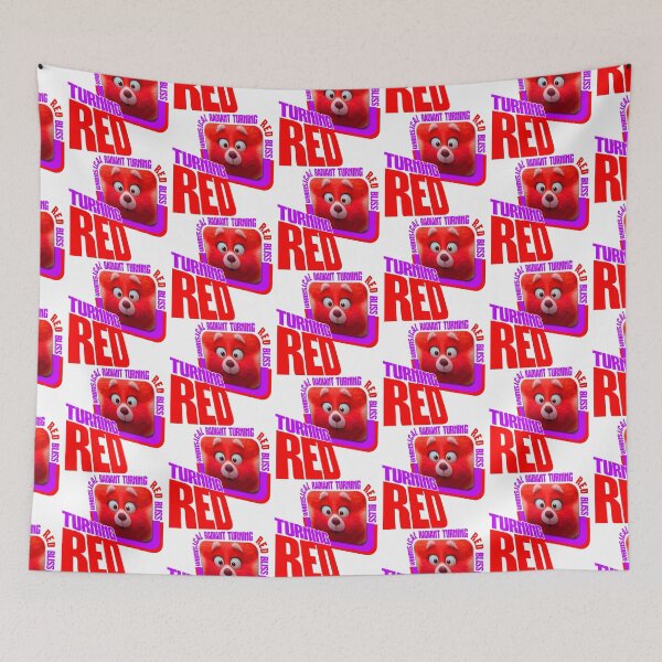 Item preview, Whimsical Radiant Turning Red Bliss – A Colorful Tribute to Turning Red designed and sold by ironpalette.