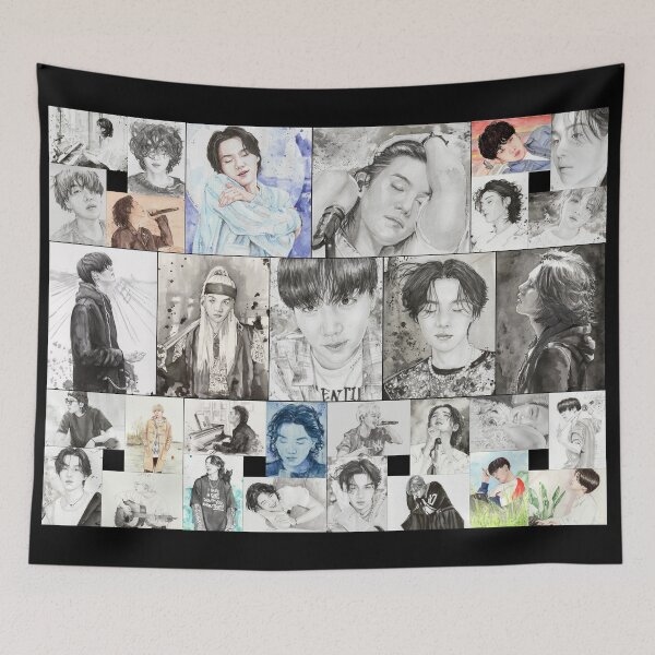 Item preview, Yoongi 31 Collage designed and sold by emopod.