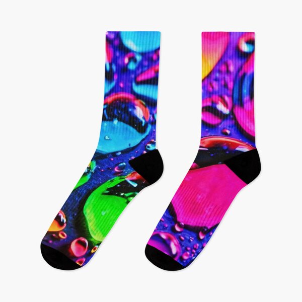 Item preview, Glowing Neon Water Drops designed and sold by Health And Fitness Posts e-Store.