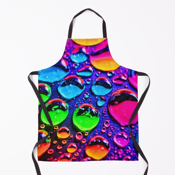 Item preview, Glowing Neon Water Drops designed and sold by Health And Fitness Posts e-Store.