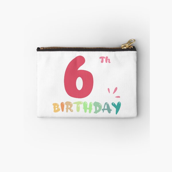 Item preview, Happy 6th Birthday designed and sold by SimpleP.