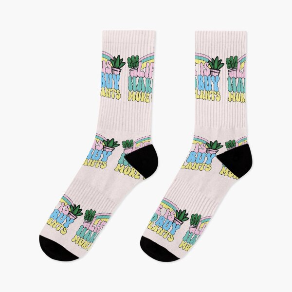 Item preview, Life is Hard Buy More Plants. Funny Plant Lover Design designed and sold by Unitepeople.