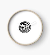 Happy people icon - Spinning circle house DJ Vol. 2 Clock