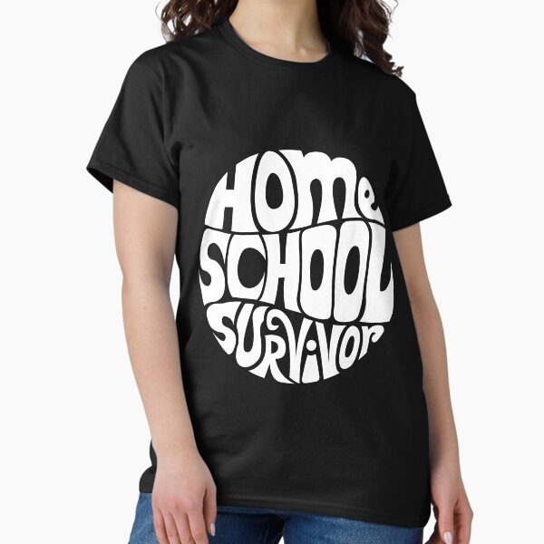 Item preview, Home School Survivor - WHITE designed and sold by DarkSunglasses.