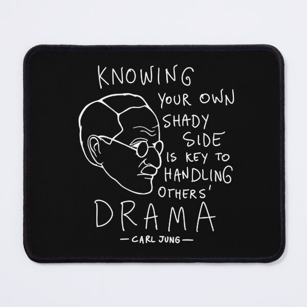 Item preview, Carl Jung Quote Translated To Gen Z - Knowing your own shady side is the key to handling other people's drama. designed and sold by isstgeschichte.