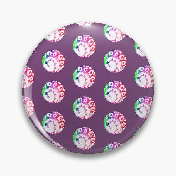 Item preview, Watercolor dark purple spiral dot pattern | Artsy painting abstract circles spirals designed and sold by lausn.