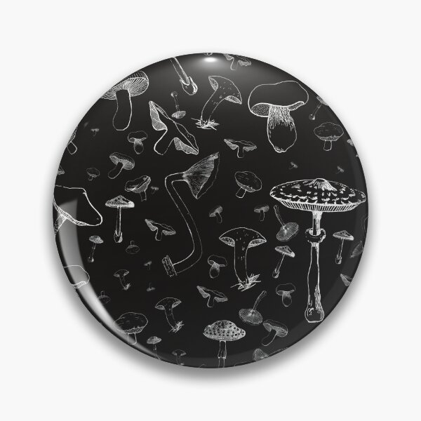 Item preview, White Mushroom Pattern designed and sold by Astariel-Willow.