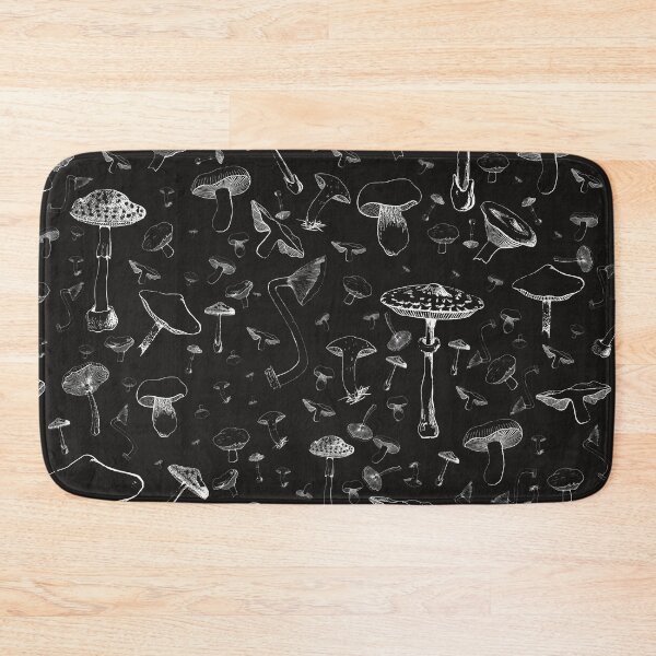 Item preview, White Mushroom Pattern designed and sold by Astariel-Willow.