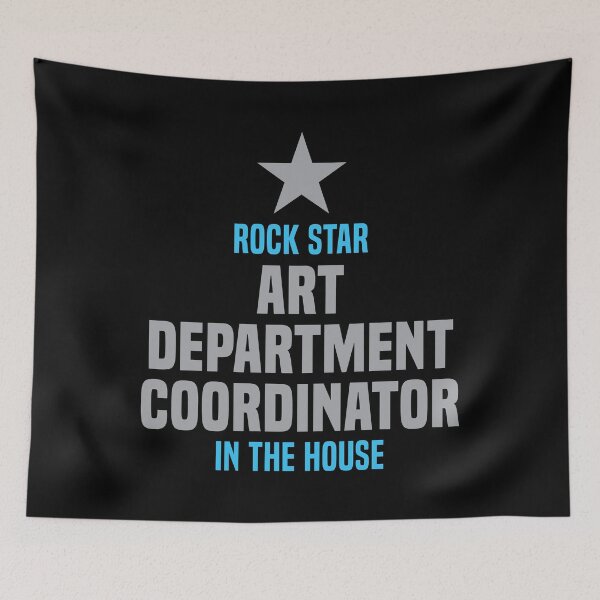 Item preview, Rock Star Art Department Coordinator in the House designed and sold by NermilioDesigns.