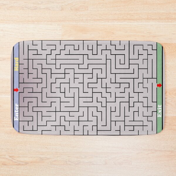 Item preview, Hard maze puzzle entertainment for posters and accessories. designed and sold by jayne0524.