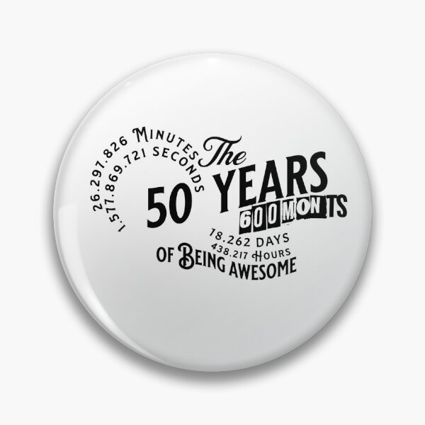 Item preview, 50 Years Of Being Awesome Vintage  designed and sold by Bukhisz.