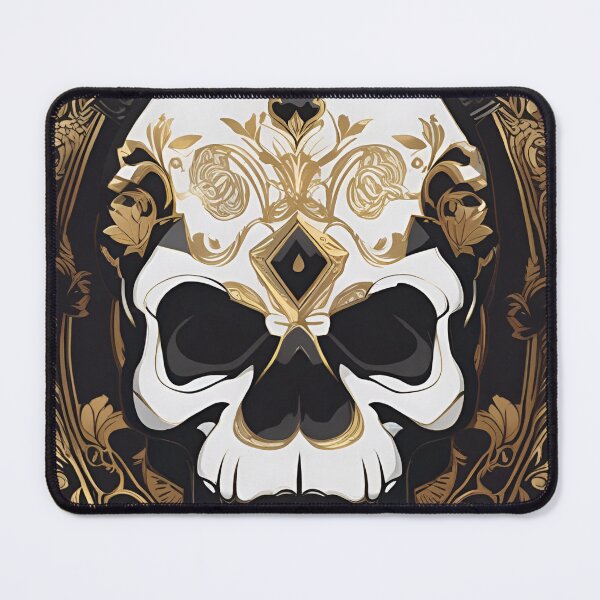 Item preview, Gilded Skull designed and sold by MatrixTattoo.