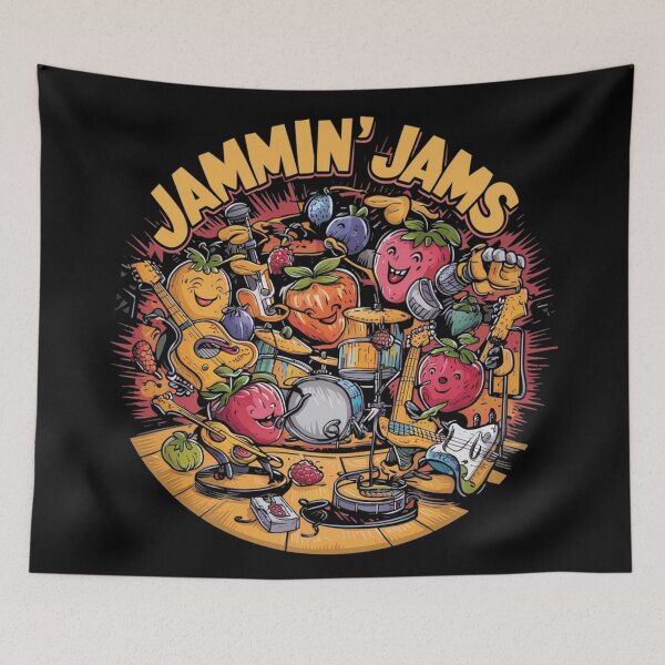 Item preview, Jammin' Jams - Kawaii fruit jam designed and sold by Kashear.