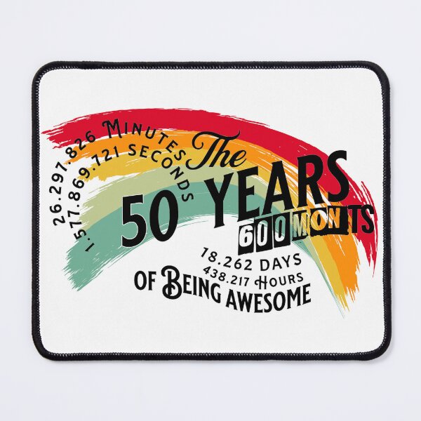 Item preview, 50 Years Of Being Awesome Vintage designed and sold by Bukhisz.