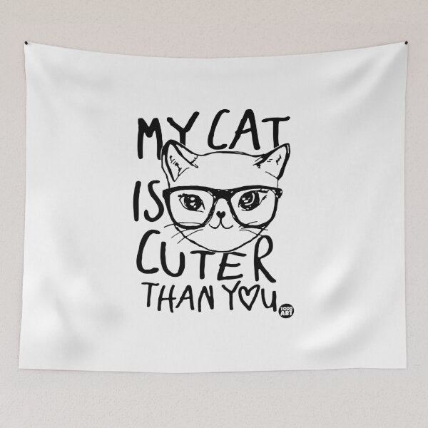 Item preview, MY CAT CUTER THAN YOU designed and sold by TODD GOLDMAN.