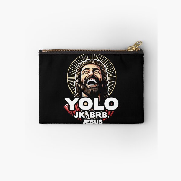 Item preview, YOLO JK BRB Jesus designed and sold by plushism.