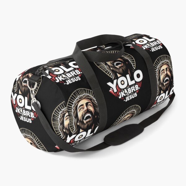 Item preview, YOLO JK BRB Jesus designed and sold by plushism.