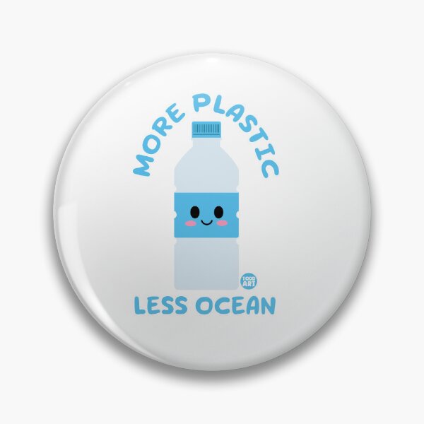 Item preview, MORE PLASTIC LESS OCEAN designed and sold by TODD GOLDMAN.