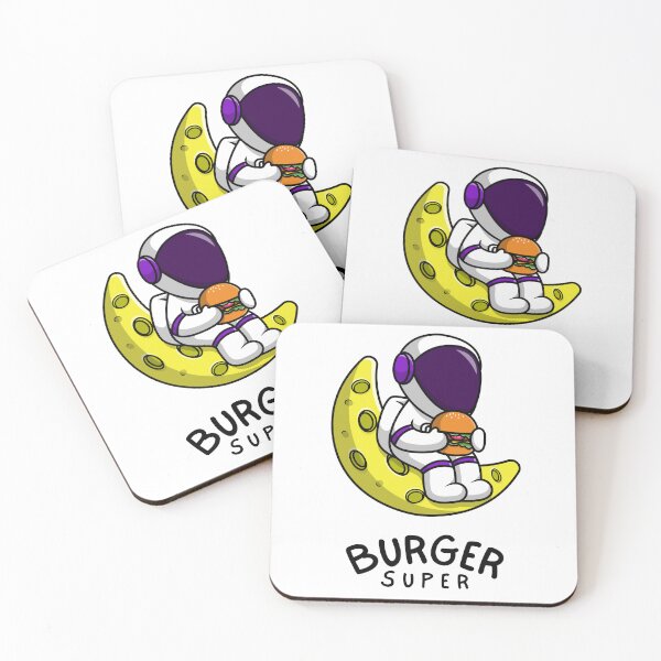 Item preview, burger super ,funny astronaut designed and sold by browide.