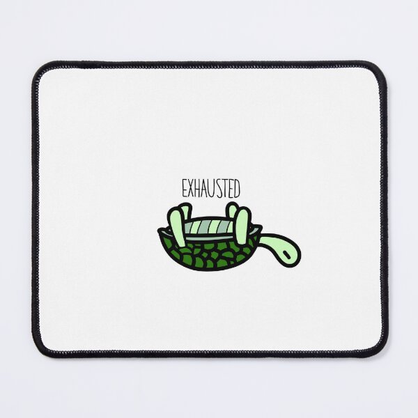 Item preview, Exhausted Turtle designed and sold by froggyx.