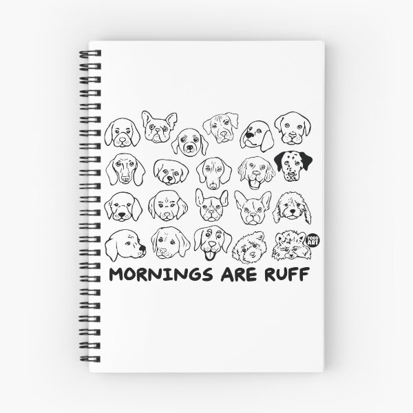 Item preview, MORNINGS ARE RUFF designed and sold by TODD GOLDMAN.
