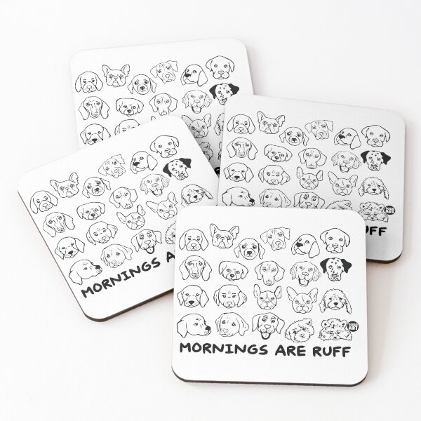Item preview, MORNINGS ARE RUFF designed and sold by TODD GOLDMAN.